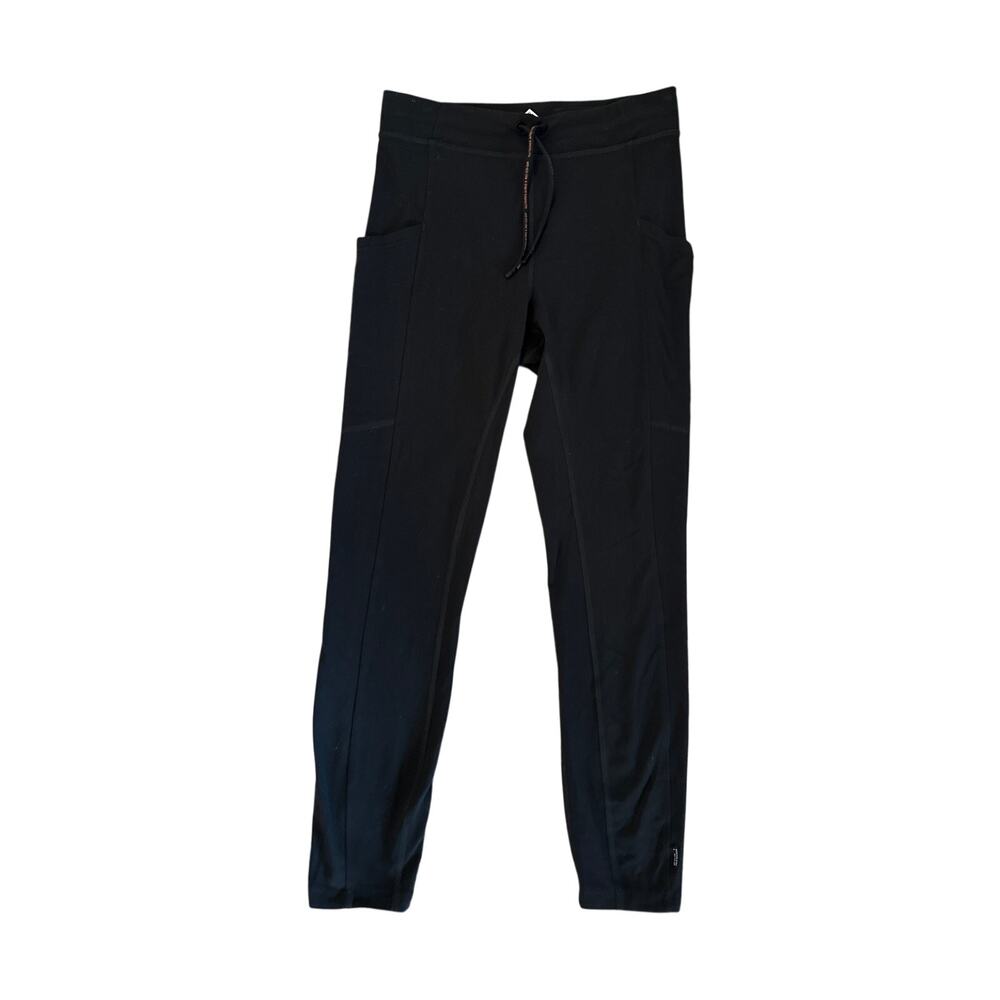 Women M Outdoor Afro x REI Co-Op Black Joggers 7/8 Ankle Crop Leggings Pants